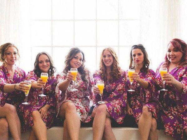 Mom & Daughter Floral Robes, Mother Daughter Matching Robes, Mommy and Me Outfit, Spa Robe, Kids Robe, Matching Robes